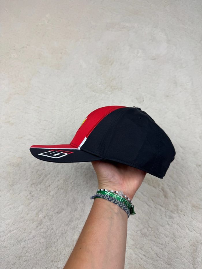 Casquette Ferrari Puma F1 16 Charles Leclerc Rouge et Noir Neuve - photo numéro 6