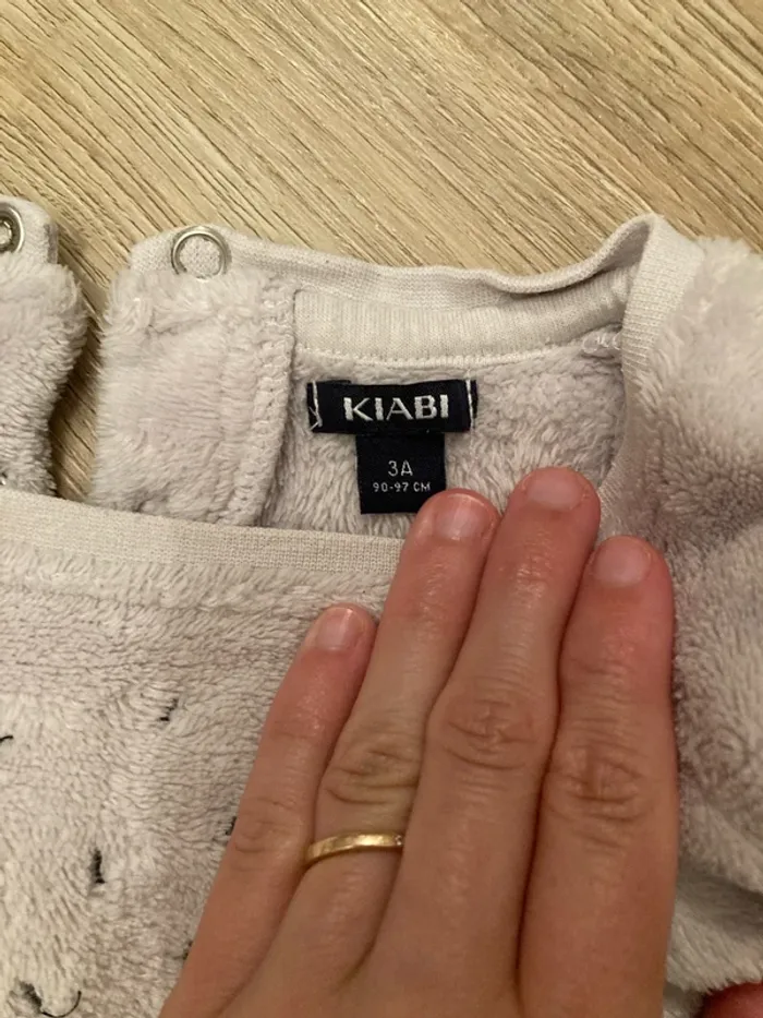 Pyjama 3 ans 90-97 cm kiabi - photo numéro 3