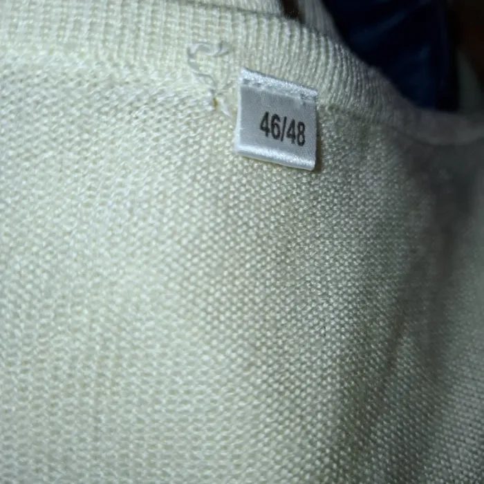 Pull fin blanc taille M - photo numéro 7
