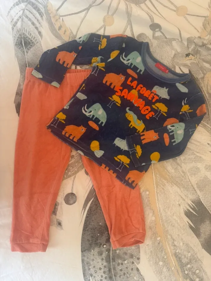Pyjama 2 pièces 3 ans Tissaia