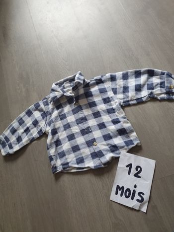 Chemise 12mois garçon