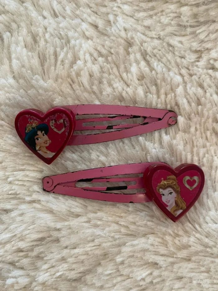 Lot 10 pièces barrettes et collier - photo numéro 5