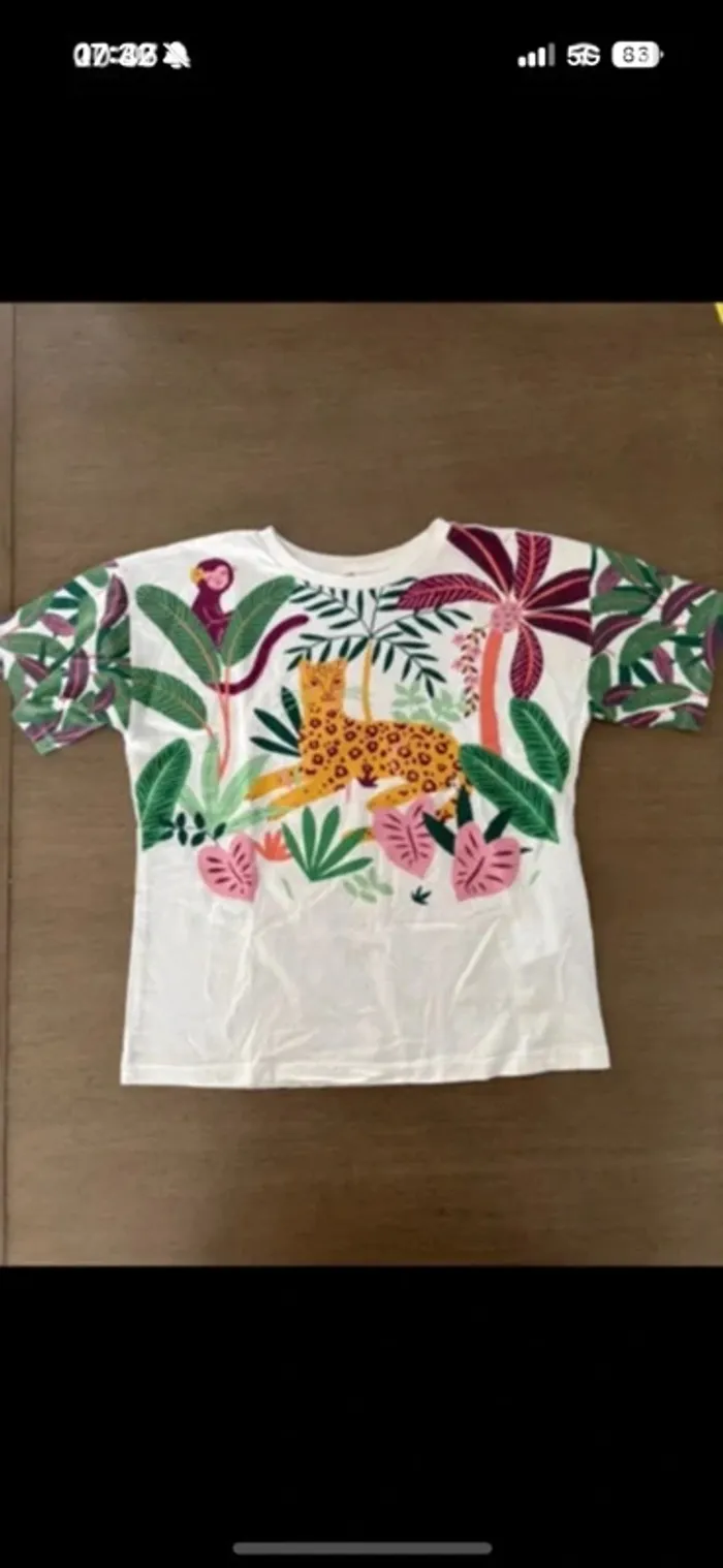 Tee-shirt fille Du pareil au même