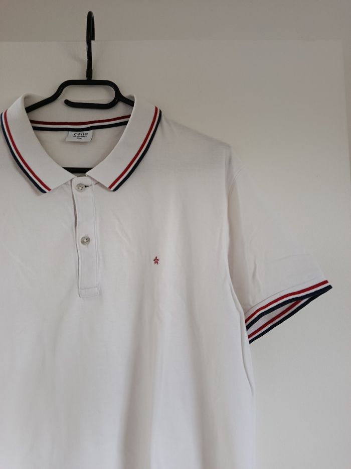 Polo blanc Celio - photo numéro 2