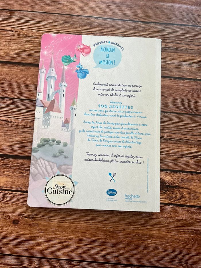 Cuisine à 4 mains - livre de recettes Disney - photo numéro 3