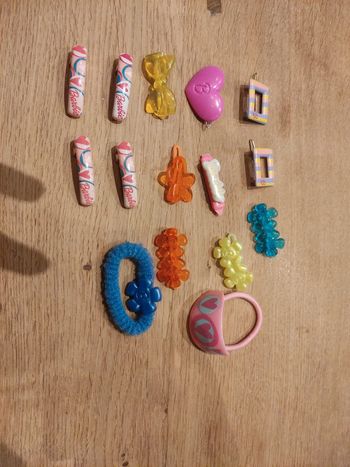 Barrettes barbie