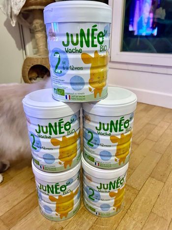 Lait Juneo x 5 boîtes 