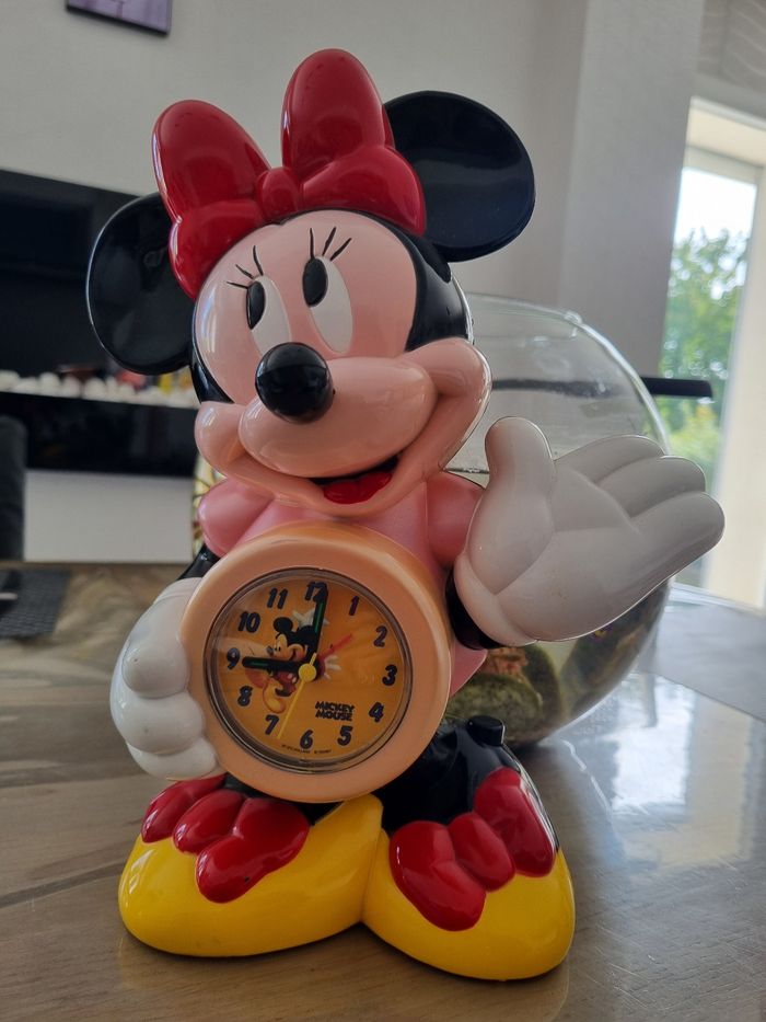 Horloge réveil Minnie vintage