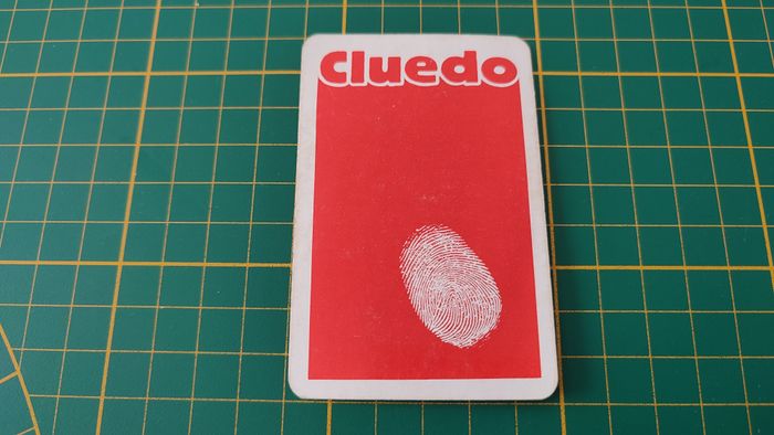 Carte cuisine en l'état Cluedo miro-meccano pièce détachée jeu de société #E26 - photo numéro 2