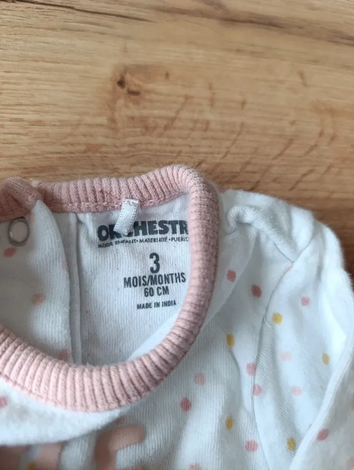 Ensemble bébé fille taille 3 mois - photo numéro 4