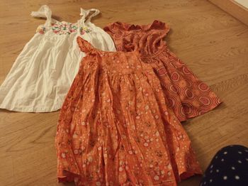 Lots de 3 robes d'été
