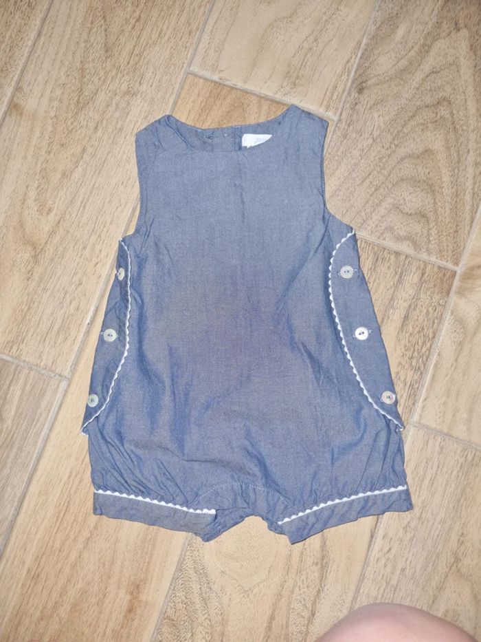 Barboteuse denim Jacadi