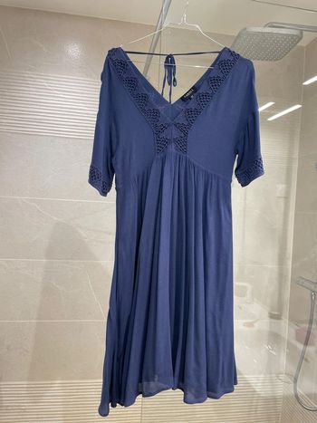 Robe bleue Caroll taille XS