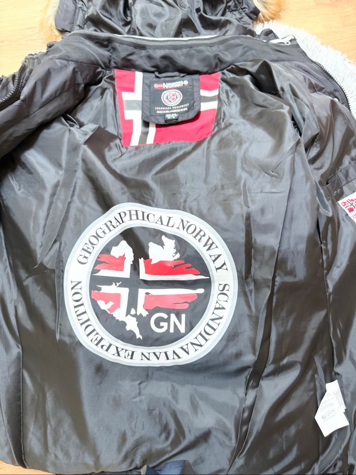 Doudoune Geographical Norway noire – Taille M/38 – Neuf avec étiquette - photo numéro 9