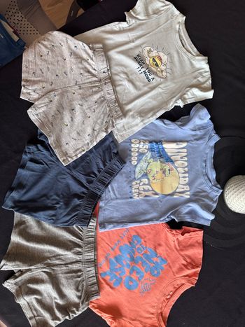 Lot 3 pyjamas été 36 mois Dino