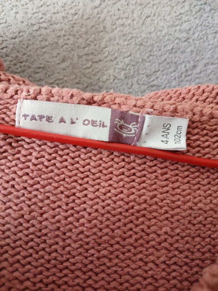 Lot de gilets fille 4 ans - photo numéro 2