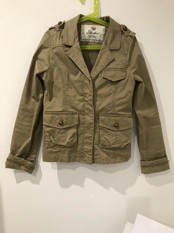 Veste ikks kaki fille 10 ans