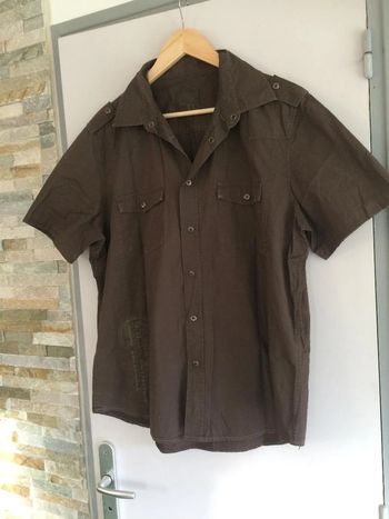 Chemise marron XL