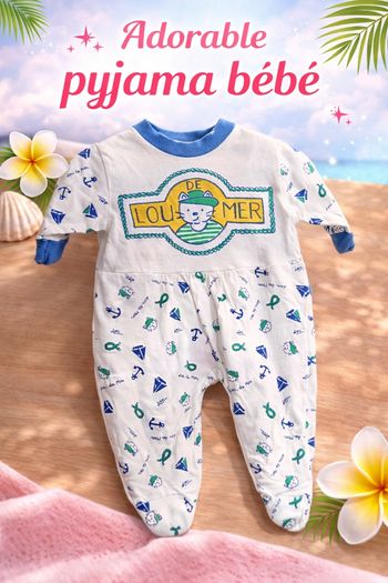 Pyjama une pièce Lou de Mer 