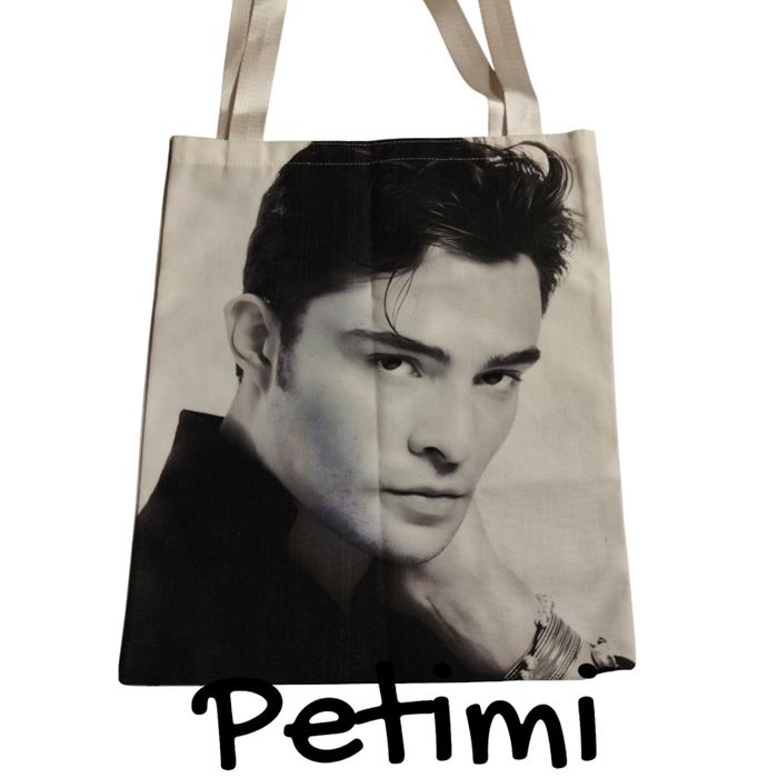 Tote bag sac cabas Chuck Bass Gossip Girl Ed Westwick