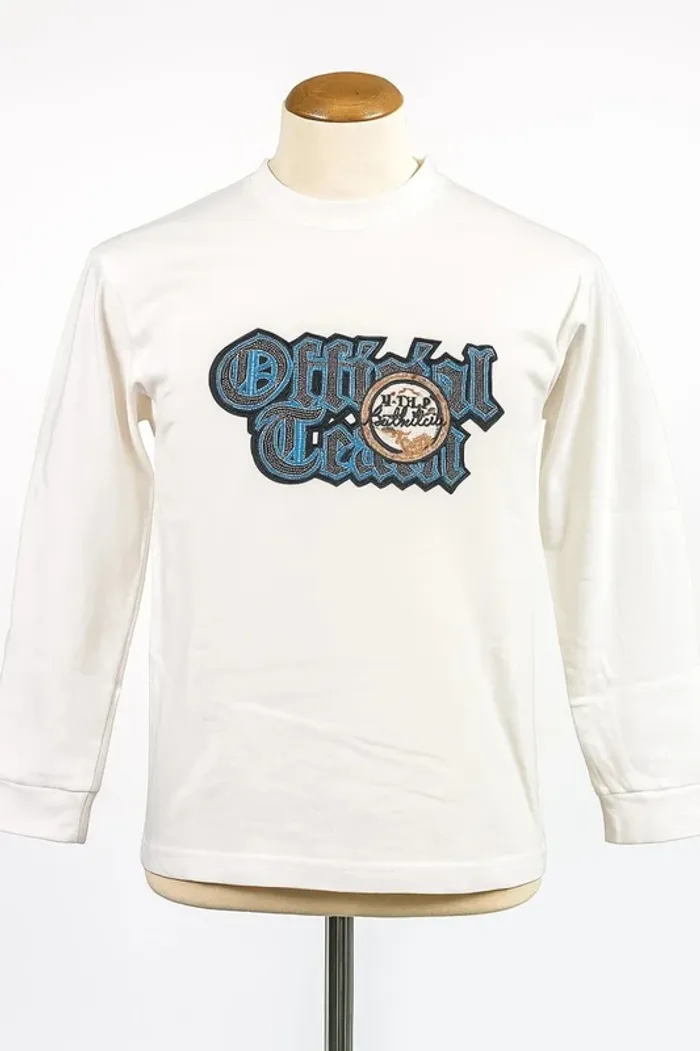 Tee shirt manche longue crème imprimé multicolore RG 512 Taille 6 ans - photo numéro 2