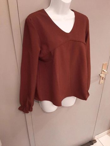 Blouse manches longues bordeaux Karl Marc John S