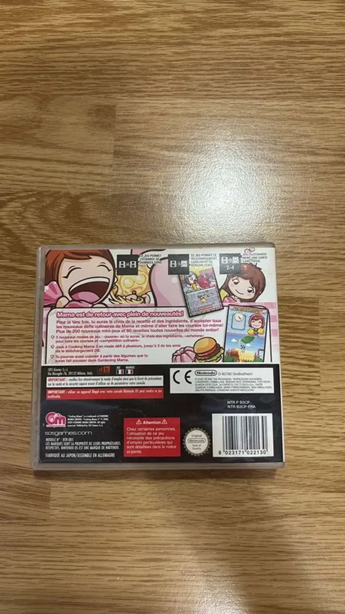 Jeu Nintendo DS Cooking Mama 3 - photo numéro 3