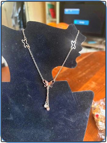 Bracelet  cheville  papillon