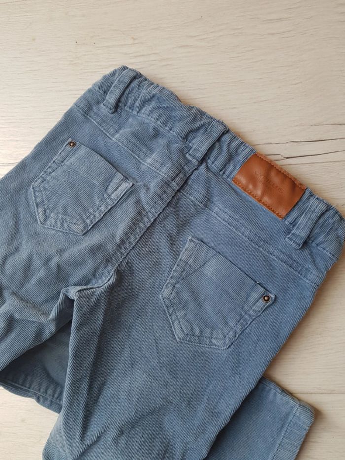 Pantalon velours bleu cyrillus 4ans - photo numéro 5