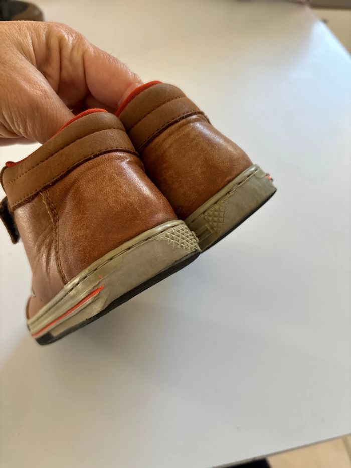 Chaussures montantes cuir - photo numéro 3