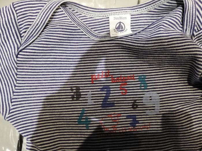 2 Bodys manches longues 24 mois - photo numéro 3