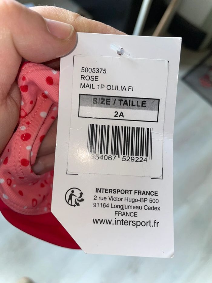 Maillot de bains#intersport#taille 2 ans - photo numéro 2