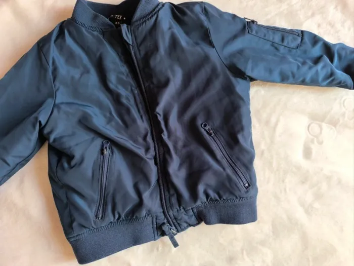 Bomber bleu marine - photo numéro 2