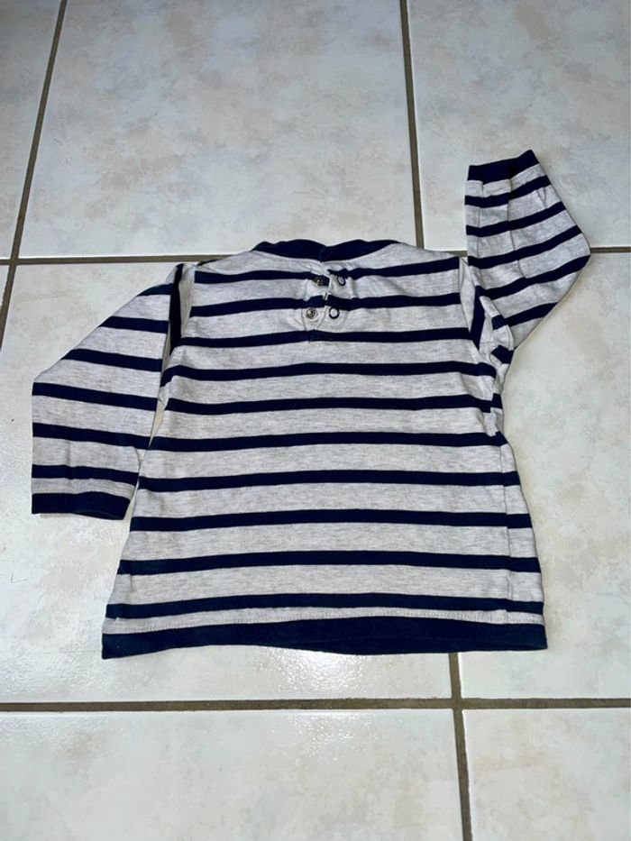 Lot de 4 tee shirts ML 18 mois - photo numéro 4