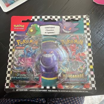 Pokémon duopack écarlate et violet forces temporelles mascarade avec gomme ectoplasme