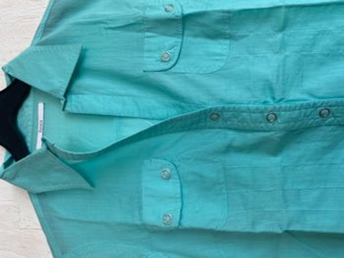 Chemisier Xanaka taille 38 coloris menthe - photo numéro 2