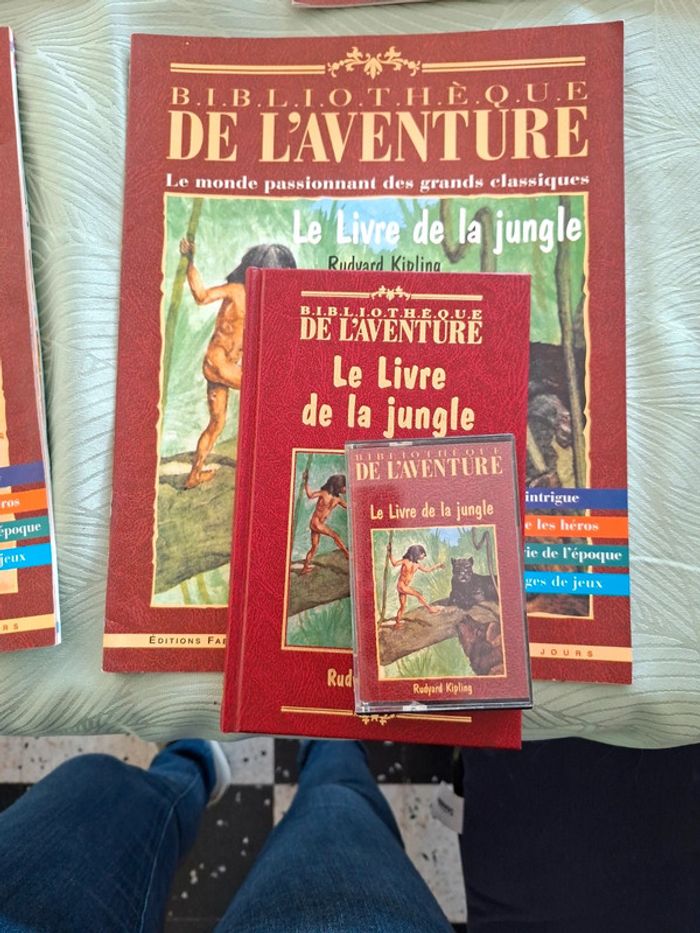 Lot de 10 bibliotheque de l'aventure - photo numéro 2
