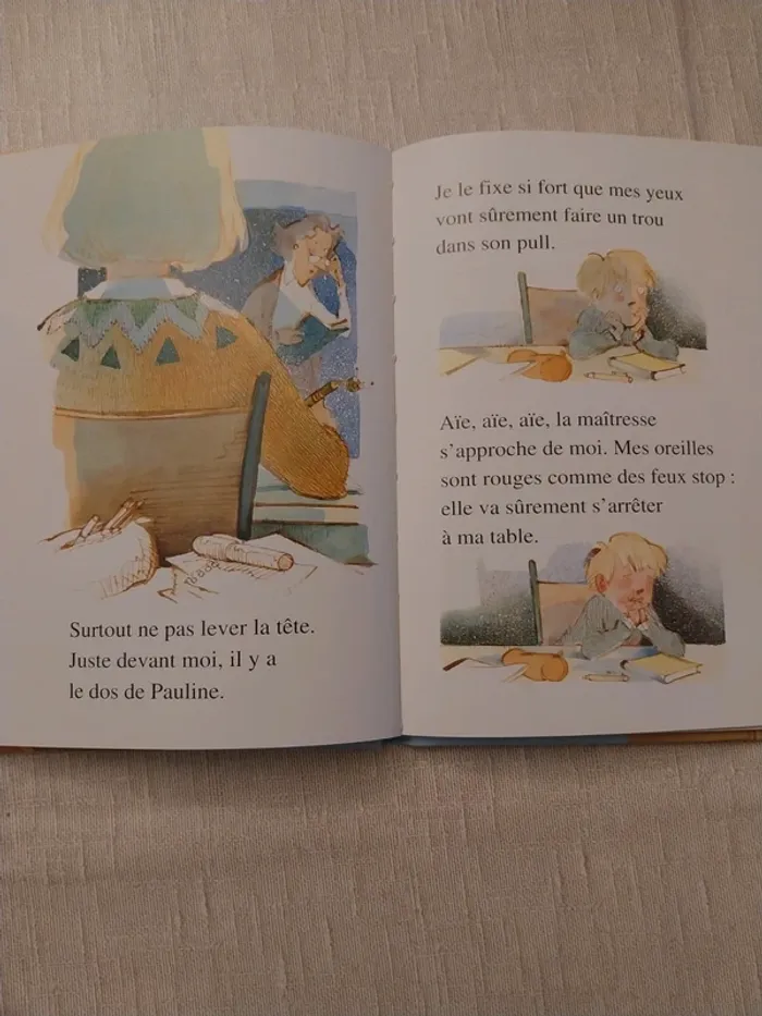 Livre je ne veux aller au tableau! Pour 5 à 7 ans - photo numéro 4