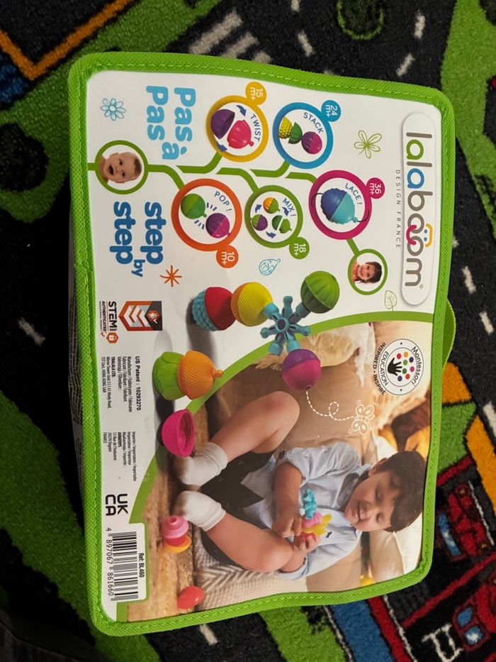 Jeu créatif perles et accessoires Lalaboom 48 pièces - Enfant - A partir de 10 mois - Multicolore - photo numéro 2