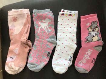 Lot 4 paires de chaussettes