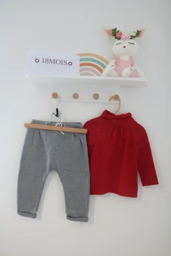 Ensemble haut DPAM et jogging Kiabi 18 mois