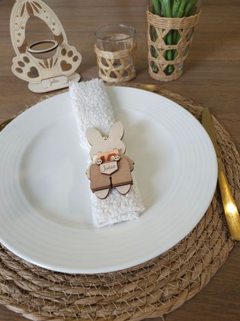 Étiquette de Pâques billet 