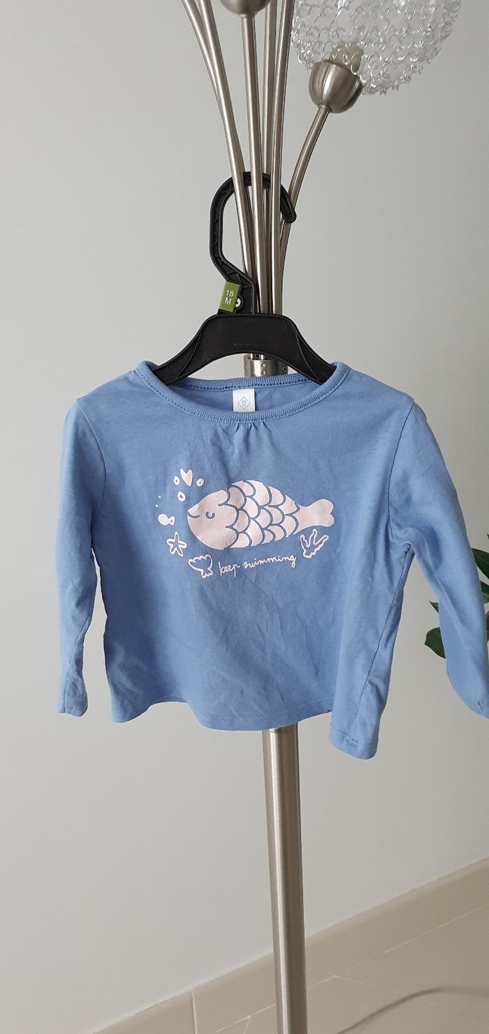 T shirt 12 mois manches longues