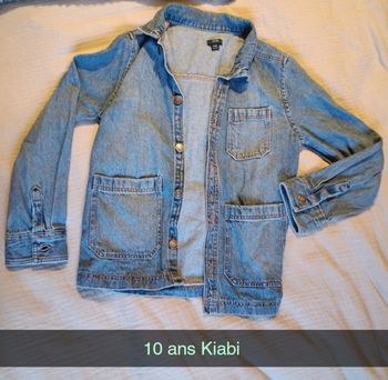 Veste jean 10 ans Kiabi 