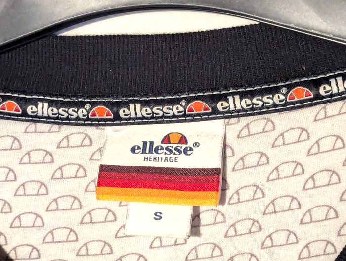 Sweat Ellesse Héritage Noir Gris Blanc 3 Parties Vêtement Tendance Mode Adolescents - photo numéro 9