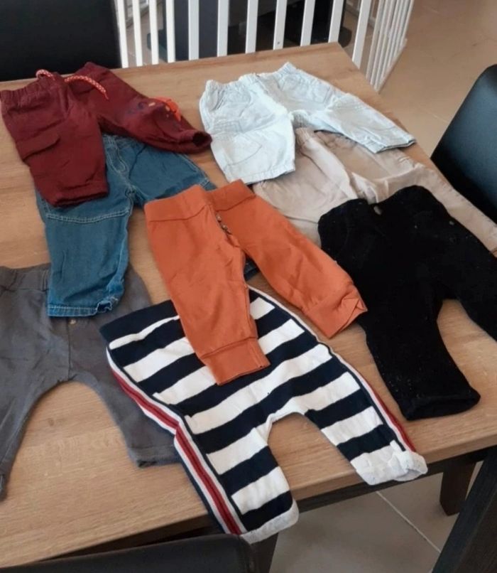 Vend carton vêtement garçon 6 mois - photo numéro 7