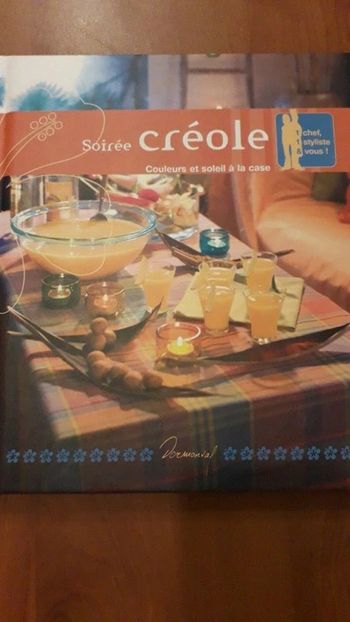 Livre recette "Soirée Créole"