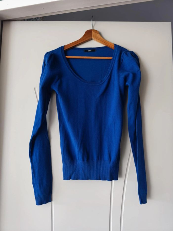 pull bleu roi mim