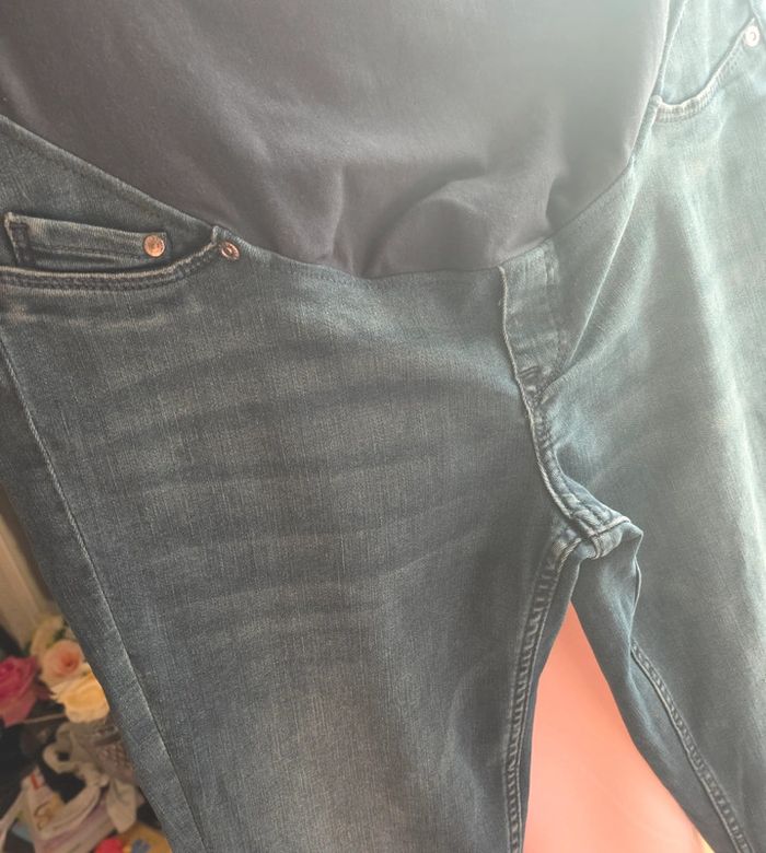 Jeans de grossesse super skinny Mama taille M H&M neuf - photo numéro 9