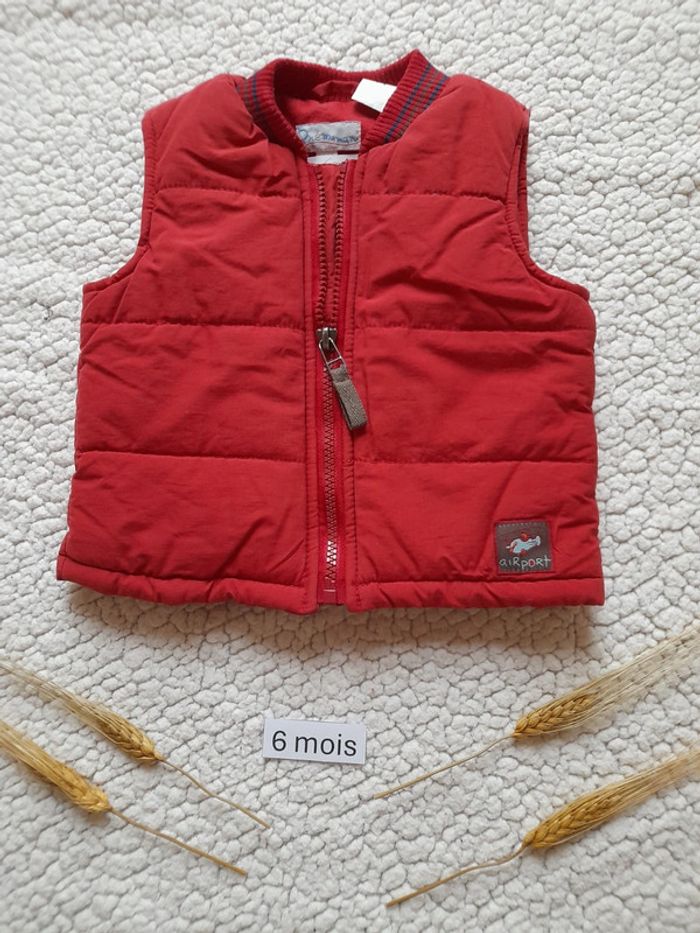 Veste sans manche 6 mois